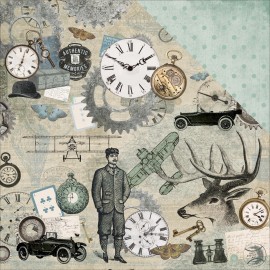 Kaiser Craft Barber Shoppe Collection Double Sided Groomed(10 piece)