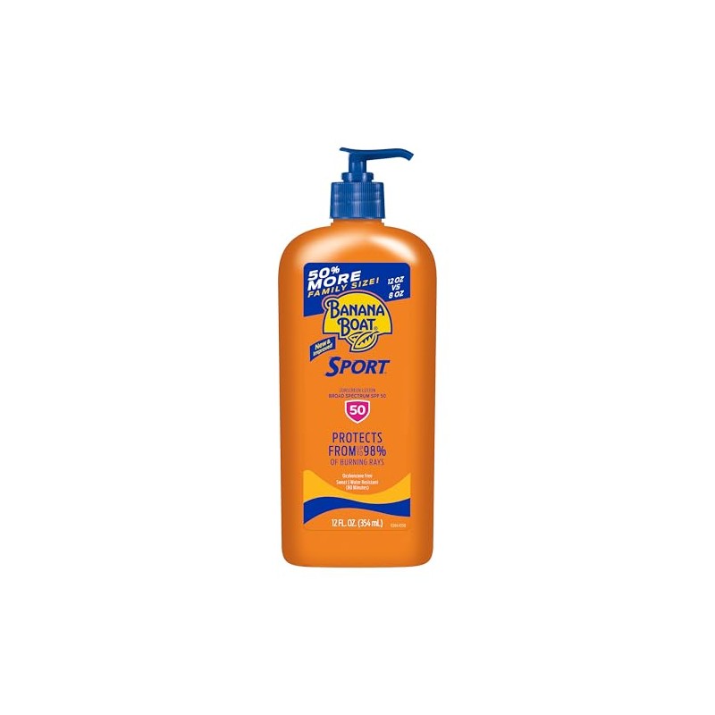 Banana Boat Sunscreen Sport Family Size Broad Spectrum Sun Care
