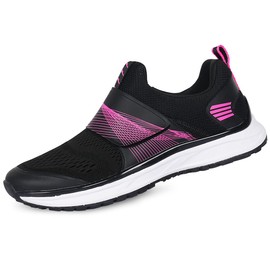 KOFUBOKE Women’s Indoor Cycling Shoes SPD Cleats Compatible Comfortable and Breathable Road Bike Shoes Black