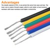 sourcing map 26 Gauge 6 Conductor Electrical Wire Tinned Copper