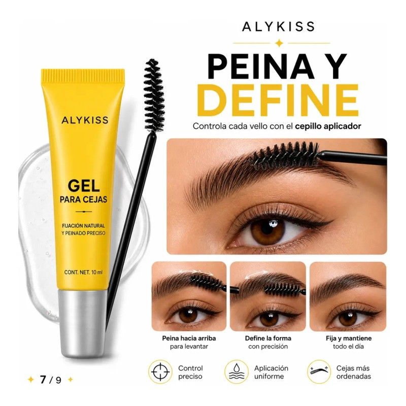 Gel Para Cejas Ceja Guapa Color Transparente Impermeable