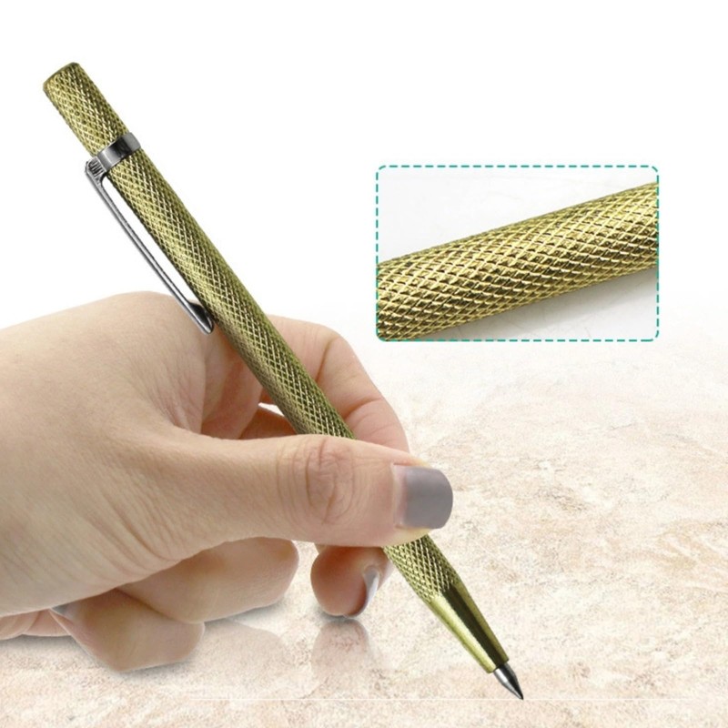 10Pcs Scriber Marking Tool, Aluminum Etching Pens with Tungsten Carbide