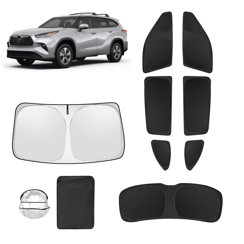 Full Window Sunshade Windshield Side Triangular Rear Window Windscreen Shield