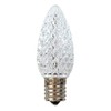 EZLS C9 Faceted Warm White LED Bulb - C9 Warm