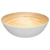 5five - Salad Bowl Diameter 30 cm Bamboo White