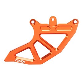 Tusk Rear Brake Caliper Support w/Brake Disc Guard Replacement Fin Orange
