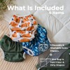 Nora's Nursery Reusable Swim Diapers and Wet Bag - One
