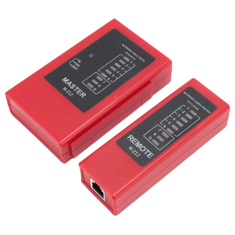 Network Cable Tester with LED Display for RJ45 RJ11 RJ12