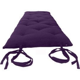 Danfuton Full Japanese Floor Rolling Mattress, Cotton Bed, Shiki Futon 3 x 54 x 80 Purple