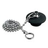 Kakudai W-Type Rubber Stopper for Bath with Chain 650mm 36mm