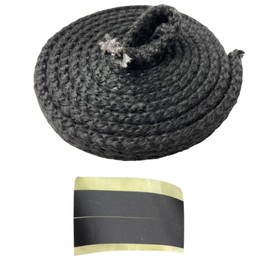 Spartherm Door Seal 3 m Diameter 18 x 8 mm Flat Cord Seal for Spartherm Ambiente A1 Passo S, Senso S, Speedy 1V-51, Speedy M-51, Mini 2R-51