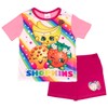 Lora Dora Girls Shopkins Pyjamas Short Set Pjs Set Kids
