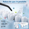 Irrigador Bucal Portatil, 6 Puntas y 3 Modos, 350ML, Limpieza