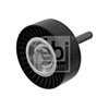 febi bilstein 30859 Pulley for V-Ribbed Belt with Screw Black