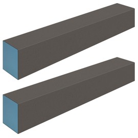 Shower Curb Tile Ready, Prefabricated Waterproof Shower Curb for Bathroom Renovation/Remodel, 38” Length Ready-to-Tile Bathroom Curb Lightweight,Easy Installation,2PCS