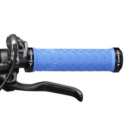 Corki Mountain Bike Grips,Double Lock on Locking Bicycle Handlebar Grips for MTB,Downhill