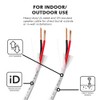OSD Audio 14/2 Speaker Wire 100Ft Outdoor Rated CL2/CL3 Direct