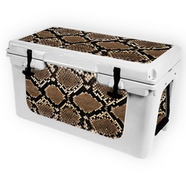 MightySkins (Cooler Not Included) Skin Compatible with RTIC 45 Cooler (2017 Model) - Rattler | Protective, Durable, and Unique Vinyl Decal wrap Cover | Easy to Apply | Made in The USA