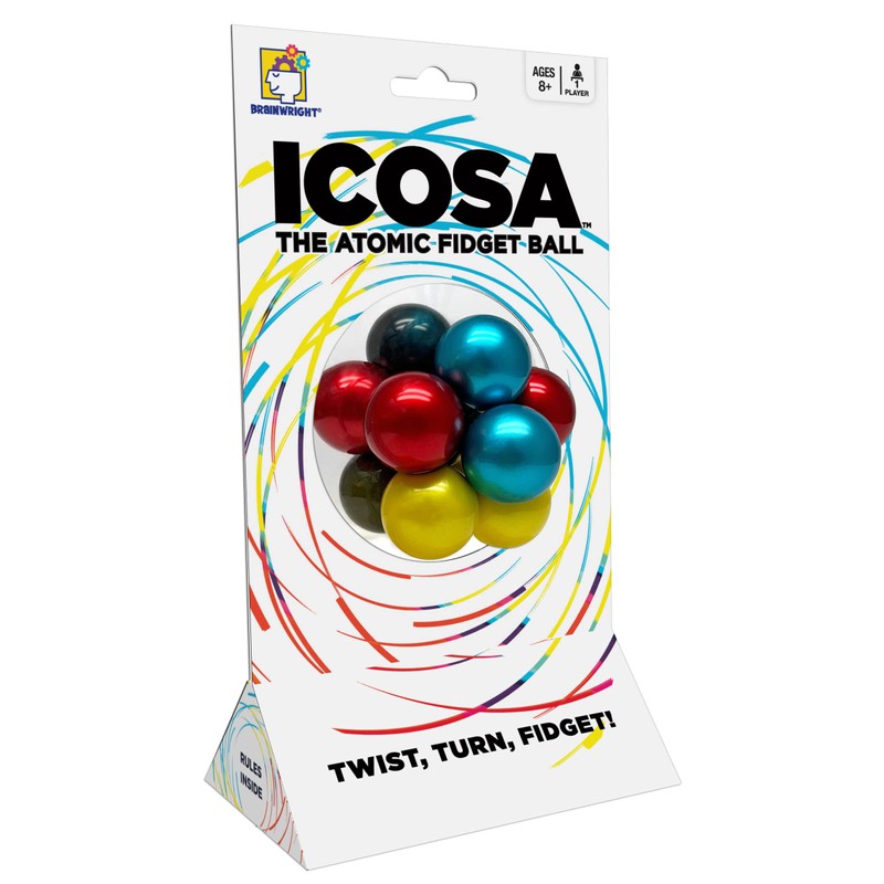 Brainwright - ICOSA - The Atomic Fidget Ball - Twist,