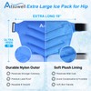 Atsuwell Extra Large Hip Ice Pack Wrap for Bursitis, Reusable