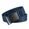 QAZSE Cinturón elástico para hombre, hebilla magnética de liberación rápida,