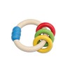 Anabac 70002 Antibacterial Baby-Rattle Diameter 80 Mm, Multi Colour