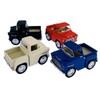 KiNSMART 1955 Chevy Stepside Pick-Up 2 Inch Pullback Action Trucks