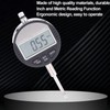 Electronic Digital Dial Indicator Gauge Inch/Metric Conversion Measuring Tool 0.01mm