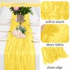 8 Pack Lemon Yellow Cheesecloth Table Runners 20x120 Inch Gauze