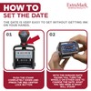 Heavy Duty Style Office Date Stamp with Paid - Self