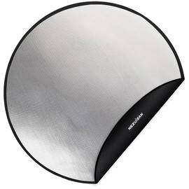 Fireproof Grill Pad,40'' Round Under Grill Mat for Outdoor Gril, Grill Mat for Protector Deck,Patio,Lawn or Outdoor