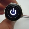 E Support 16mm 12V 3A Car White LED Light Power