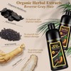 Light Brown Hair Dye Shampoo, 3-in-1 Hair Color Shampoo for