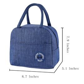 FAVORTALK Mens Lunch Bag for Work for Men, Thermal Lunch Box for Women Cool Bag Reusable Leakproof Lunch Tote Bag for Adult for Work/Picnic/School/Beach Insulated Lunch Bag, B32807