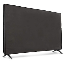 kwmobile 40 Inch TV Case - Indoor TV Screen Protector Cover - TV Screen Dust Cover - Dark Grey