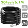 Jeemiter 3/4" ID x 20FT Fuel Oil Transfer Hose with