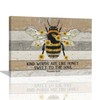 Farmhouse Bee Wall Art Country Bumblebee Pictures Wall Decor Bible
