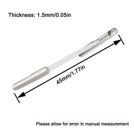 100 Pcs Metal Treasury Tags, 4.5cm Barb Elastic Cord with Metal Ends Metal Barbs Barbed Fasteners for Office Fasteners, Hole Punch Ties, String Binders (Black)