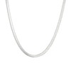 Snake Chain Necklace, 4.5mm Diamond-Cut Herringbone Necklace for Women and