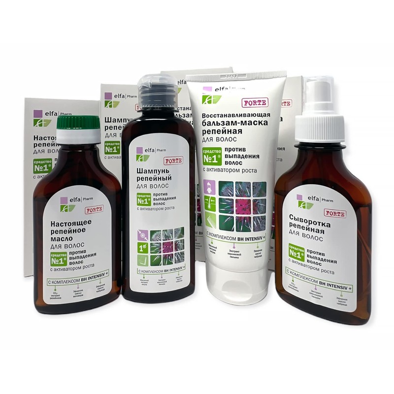 Klette Shampoo mit BH intensiven + Komplex, Haar Wachstum, gegen