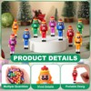 Chunful 100 Pcs Christmas Nutcrackers Figures Nutcracker Soldier Figurines Nutcracker