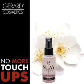 Gerard Cosmetics Makeup Setting Spray Mini (Jasmine), Slay All Day Scented Makeup Finishing Spray, Oil Control, Matte Finish, Cruelty Free, Made USA 30 mL (1.01 oz)
