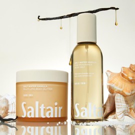 Saltair Salt Water Vanilla Body Duo - Vanilla, Sea Salt & Creamy Sandalwood