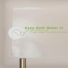 Mind Reader , Hygienic Disposable Bathtub Stopper, Stops Water, Tub,