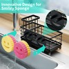 HapiRm Sink Caddy Sponge Holder - Self-draining Kitchen Sink Organizer