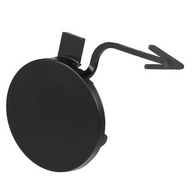 X AUTOHAUX Car Front Bumper Tow Hook Cover 3AA807155GRU for Volkswagen Passat B7 2010-2015 Tow Hook Eye Lid Cover Trailer Cap White