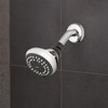 Chrome 1.6 Gallon Per Minute 4 Mode Wall Mount Showerhead