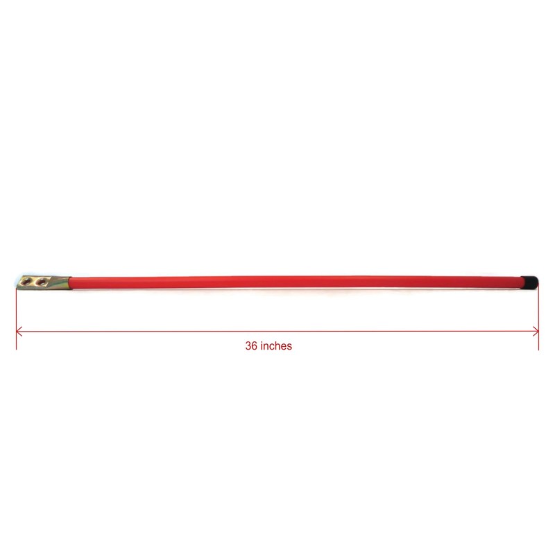 1 Pair of 36" Snowplow Orange Blade Marker Guides, Compatible