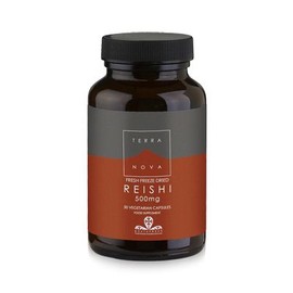 Terranova Reishi Mycelia 500mg 50 Caps Elixir of Life and Energy