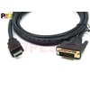 POPESQ® A3487 HDMI 1.4 - DVI-D (24+1) Cable Male to